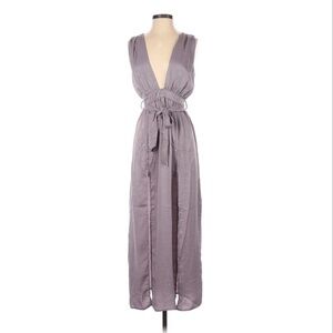 Revolve Donna Mizani Plunge Midi Dress